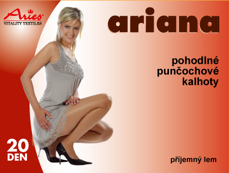 Ariana - pohodlné punčochové kalhoty s příjemným lemem v pase