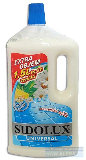 Sidolux Universal Soda Power 1,5L Marseilské mýdlo