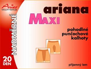 Ariana maxi - nadměrné pohodlné punčochové kalhoty